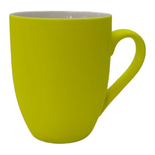 Taza De Ceramica En Color Mate