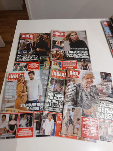 Revistas Hola Argentina Años 2020 A 2022 Lote Por 16 (Usado)