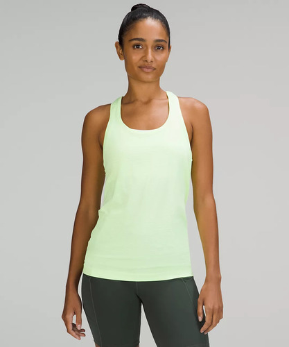 Camiseta Lululemon Con Espalda Cruzada Swiftly Tech 2.0