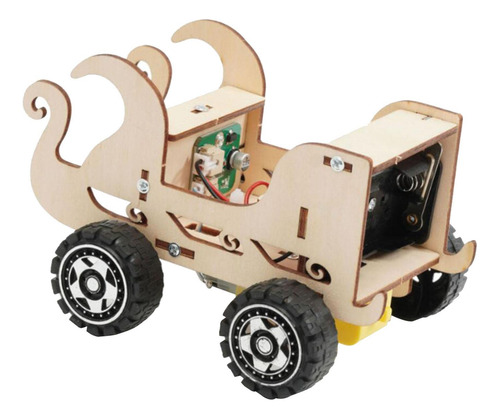 Diy Pequeño Control De Voz Coche Juguete Enseñanza Ayuda