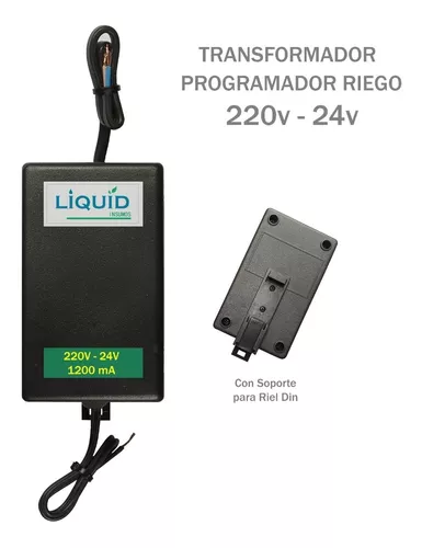 Transformador De 220 A 24v Para Valvula Riego