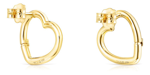 Pendientes Tous Hold Corazón De Oro