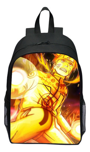 Mochila Escolar Primaria Naruto 3d De 16 Pulgadas 220 .