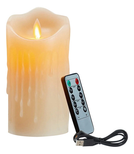 Velas De Led, Velas Cintilantes Sem Chama, Carro Recarregáve