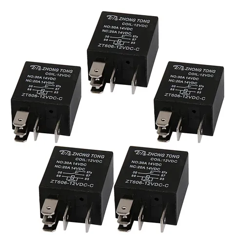 5 Piezas 5 Polos Spdt Amp Dc 12v De Para Alarmas De De