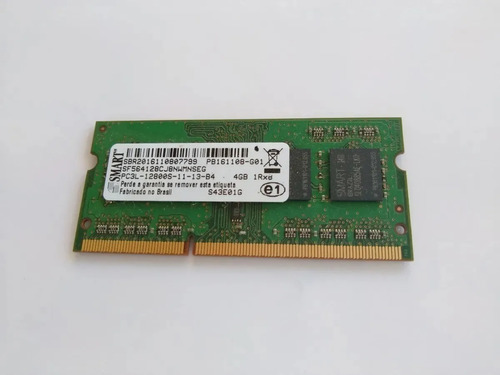 Memória 4gb Ddr3 Notebook Samsung Np300e5k Np300e5l Np300e5m