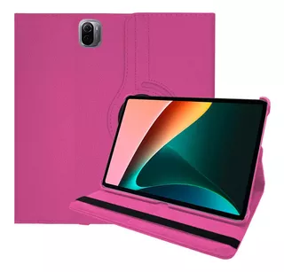 Case Mi Pad 5 11 Polegadas Couro Anti Impacto Giratoria Fina