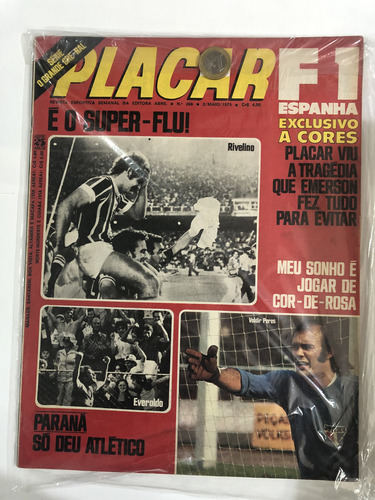 Revista Placar N°266 Maio 1975 (Usado)