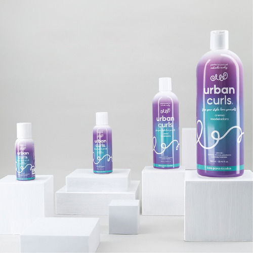 Crema Para Peinar Rizos Modeladora Cabello Urban Curls 360ml