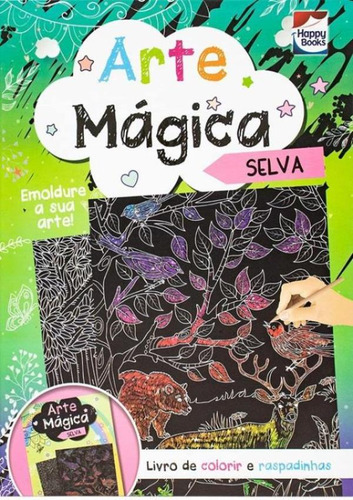 Arte Magica - Selva: Arte Magica - Selva, De Brijbasi Art Press. Editora Happy Books, Capa Dura, Edição 1 Em Português, 2023