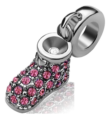 Jmqjewelry Shoes Womens Bead Charm Para Pulseras Shoe Love G