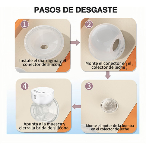 Extractor De Leche Eléctrico Sacaleche Succionador Con Bolsa