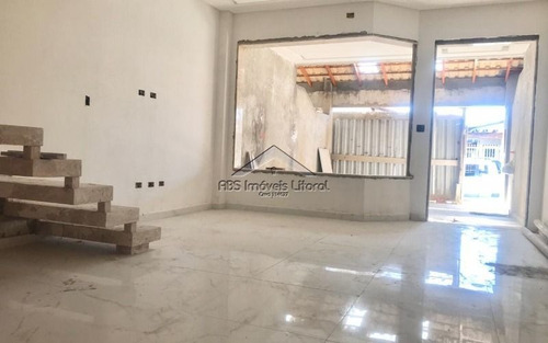Imagem 10 de 15 de Sobrado Novo Na Vila Caiçara Em Praia Grande - Sp
