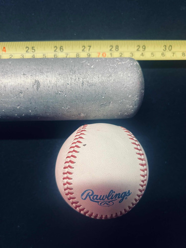 Bat De Beisbol De Aluminio Para Niños, 73 Cm De Largó. (Usado)