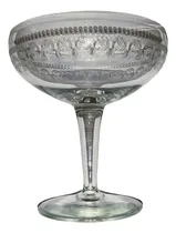 Comprar Packs De Antiguas 9 Copas De Champagne Talladas A Mano