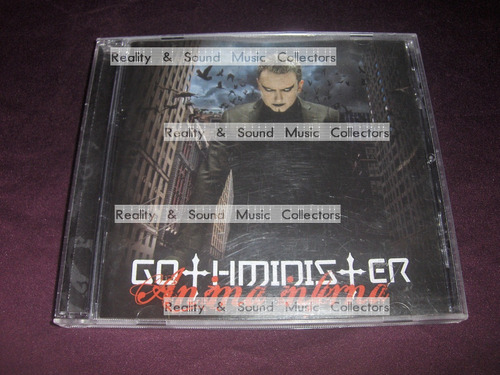 Gothminister Anima Inferna Cd Oz Productions Mex 2011 (Usado)