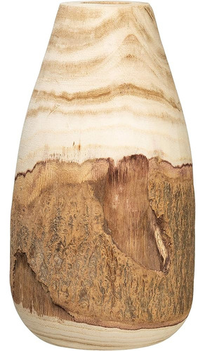 Creative Co-op 13  H Tallado Paulownia Wood Live Edge (cada 