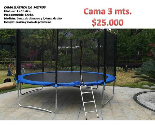 Imagen 2 de 4 de Arriendo Camas Elásticas (sólo Comunas Dadas En Descripción)