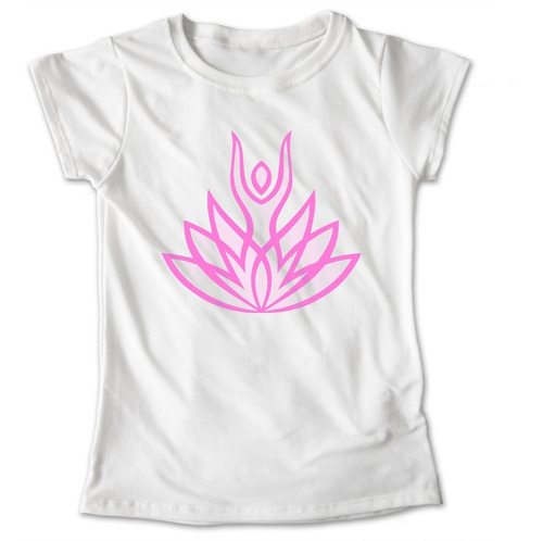 Blusa Yoga Flor De Loto Pilates Color Playera Estampado #587