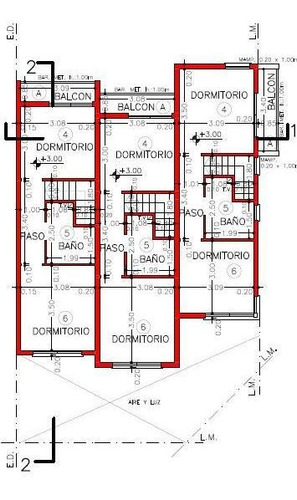 Imagen 6 de 11 de Duplex 2 Dormitorios En Construccion - Velez Sarsfield Y Fornabaio - Quilmes Oeste