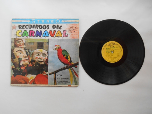 Lp Vinilo La Sonora Cordobesa Recuerdos De Carnaval F1 1960