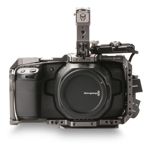 Imagem 3 de 7 de Cage Tilta Blackmagic Pocket 4k/6k Kit Ssd Handle Hdmi Cabo