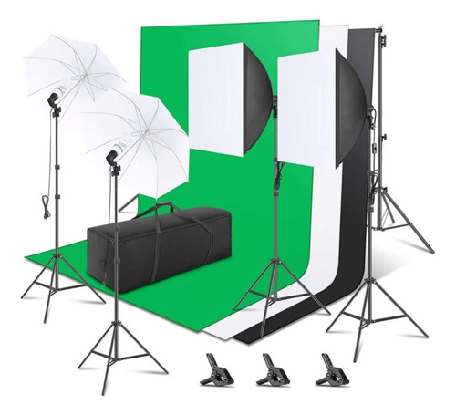 Set Estudio Fotográfico Profesional Mod.01