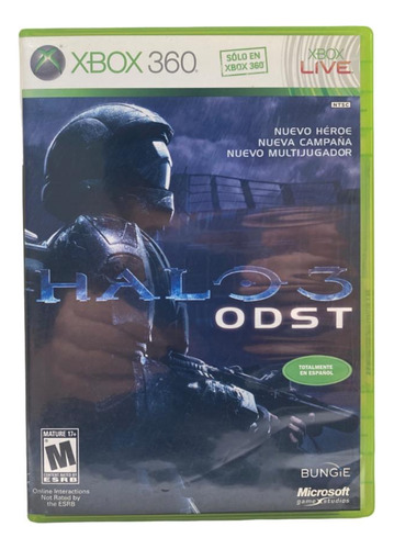Halo 3 Odst Xbox 360 Físico Original Medio Uso (Reacondicionado)