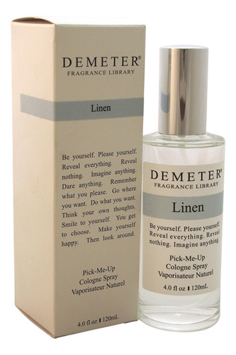 Colonia En Aerosol Perfume Demeter Linen, 120 Ml, Para Unise