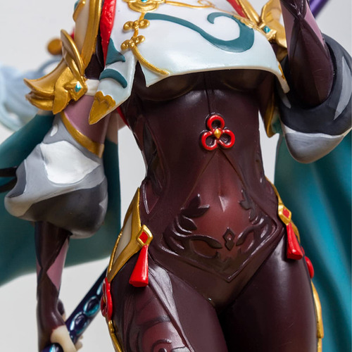 Figura Genshin Shenhe 1/7 29cm Anime Liyue Pvc Juguete
