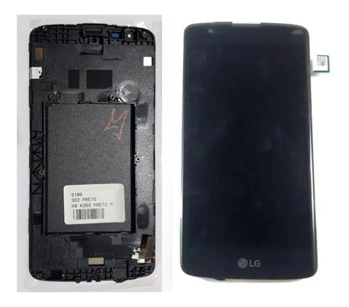 Frontal Lcd Touch Screen LG K8 K350 Com Aro Incell