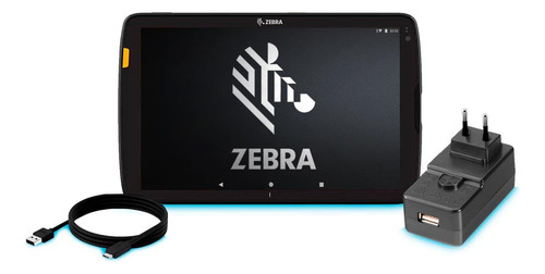 Kit Zebra Tablet Et40 10 Polegadas Com Fonte E Cabo (zbr02)