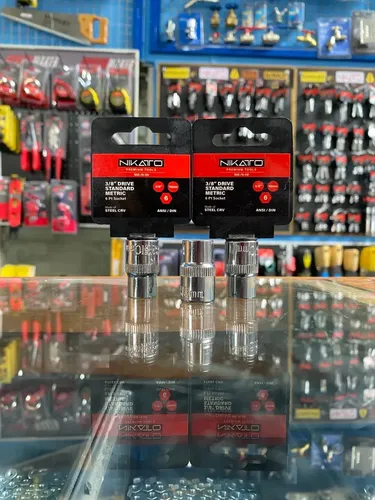 Dado Corto Hexagonal Cromado 3/8 X 10mm Nikato | MercadoLibre