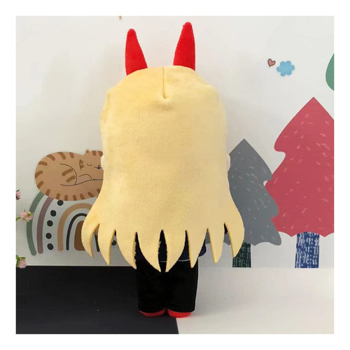 / Muñeca De Peluche Con Diseño De Animé Chainsaw Man Power