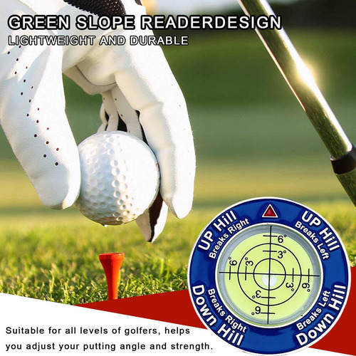 Lector De Burbujas De Golf Lector Verde Golf Ayuda Para El E