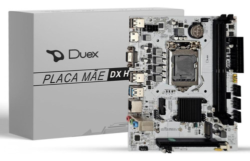 Placa Mãe Duex Dx H110zg M2, Chipset H110, Lga 1151, Ddr4