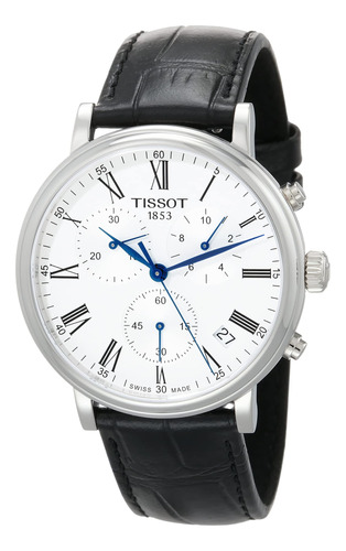 Tissot Carson - Reloj De Cuarzo Suizo Con Caja De Acero Ino.