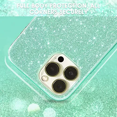 Funda Para iPhone 13 Pro Max Verde Goma Gel-02