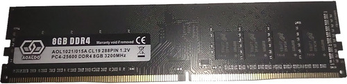 Imagen 1 de 2 de Rápida Memoria Ram Ddr4 Nuevo 8gb 3200 Mhz Para Escritorio
