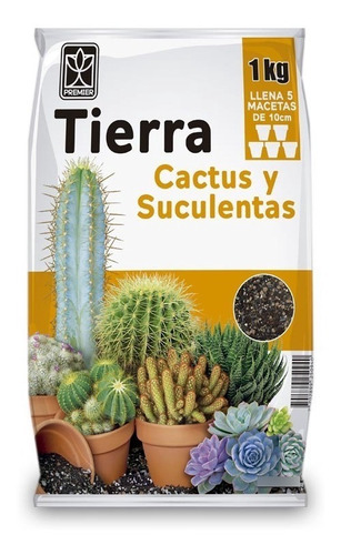 Tierra Para Cactus Y Suculentas - Sustrato Especial