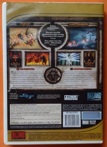 Jogo Diablo 2 original em CD-ROM para PC