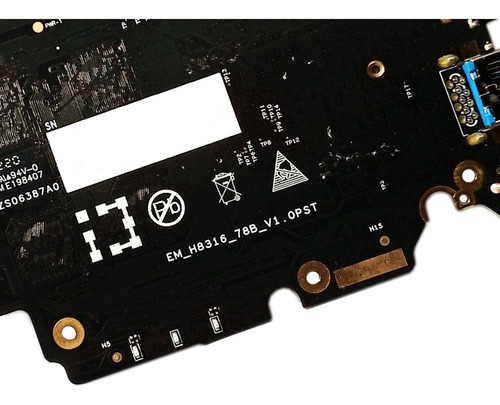 Placa Mae Para Motion Q232b Touch Azul Em_h8316_78b_v1.0pst