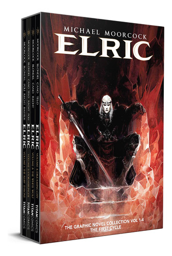 Set De Fundas Elric 1-4 De Michael Moorcock (novela Gráfica)