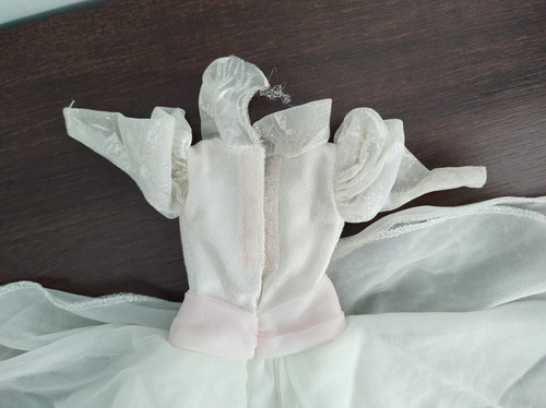 Vestido Da Boneca Barbie Sonho De Noiva 1993 Estrela (Usado)