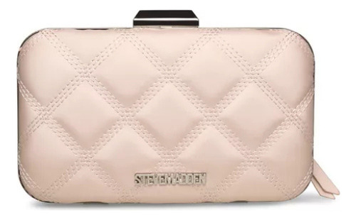 Bolsa Clutch Para Mujer Bgilda Logo Estampado Color Blush Steve Madden