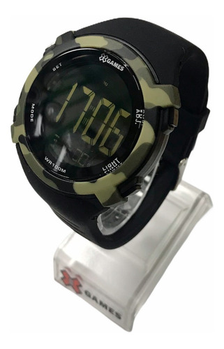 Relógio X-games Xmppd59 Masculino Digital Pulseira Silicone