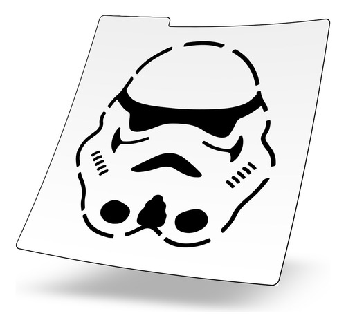 Stencil Reusable Galletas - Star Wars Stormtrooper