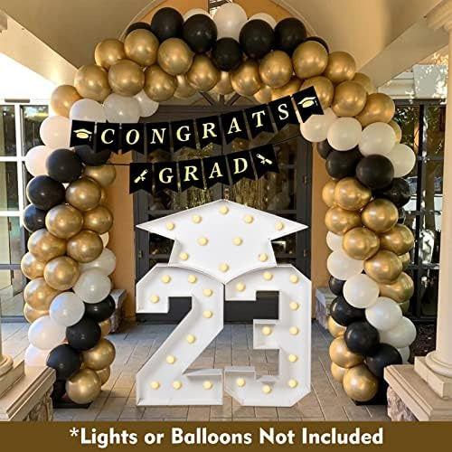 Decoraciones De Graduación De 5 Pies Para La Clase De 2023,