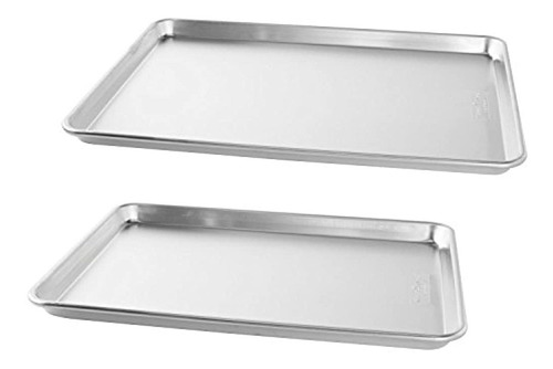 Nordic Ware Natural Aluminium Commercial Bakers Half Sheet Y