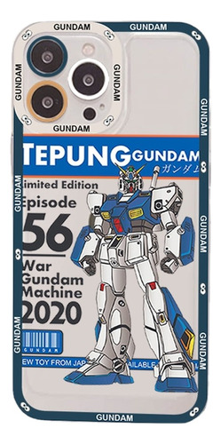 Funda De Teléfono Gundam Robot Para iPhone 11, 12, 13, 14
